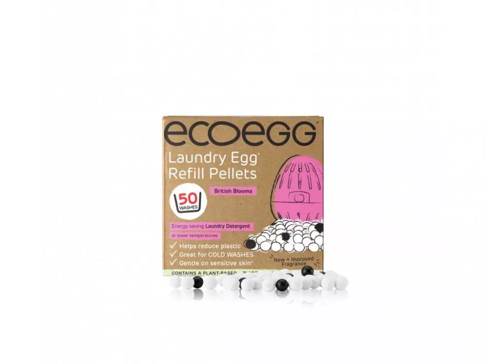 Ecoegg  Náhradní náplň pro prací vajíčko na 50 praní květiny british blossom