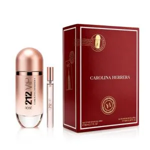 Carolina Herrera 212 VIP Rosé 80 ml + EDP MINI parfémovaná voda pro ženy