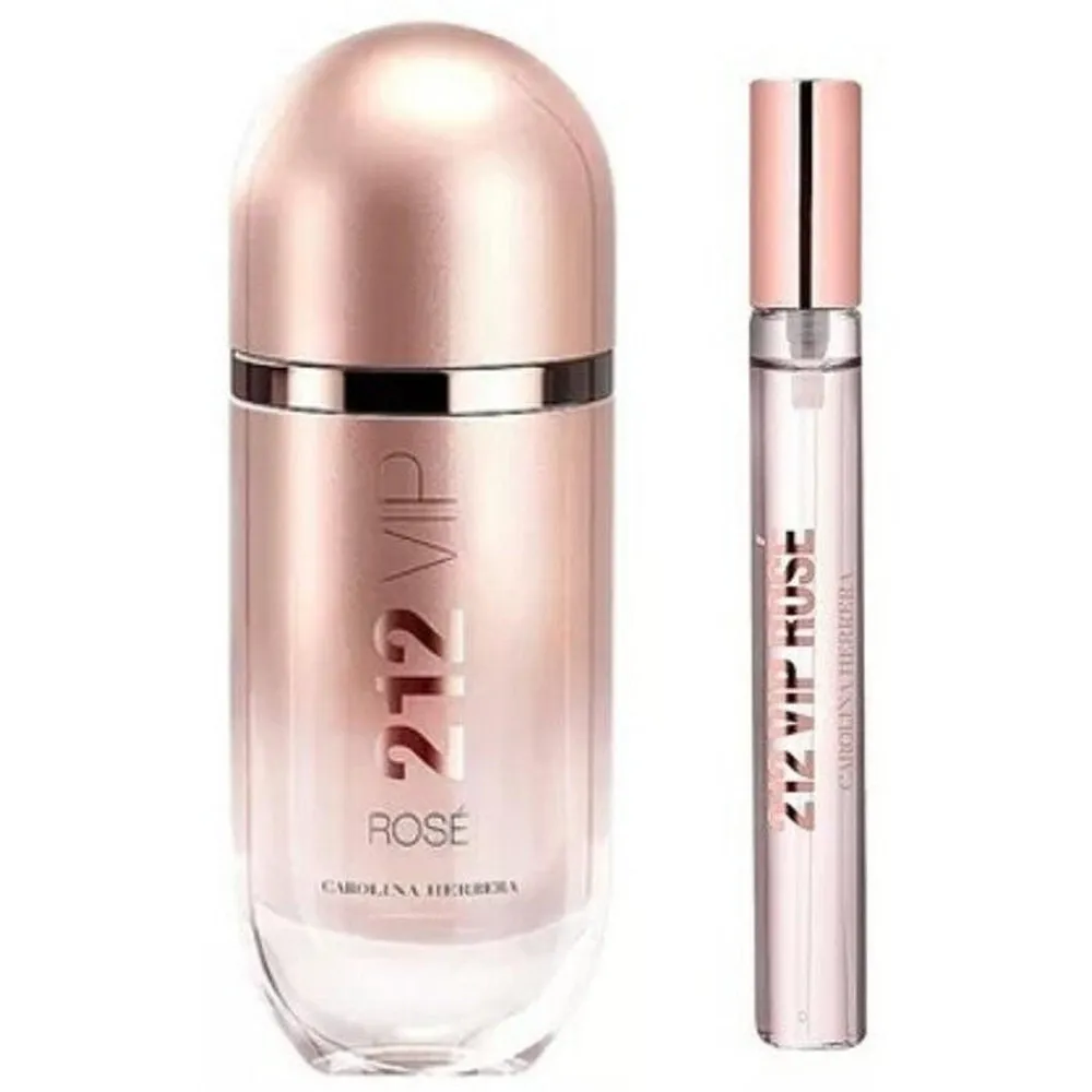 212 VIP Rosé 80 ml + EDP MINI parfémovaná voda pro ženy 10 ml