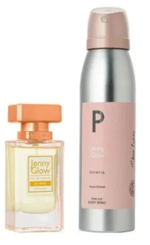 2PC G/S JENNY GLOW Olympia 30 ML + Tělový sprej