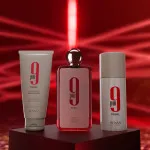 9 pm Rebel 100 ml + tělový sprej 150 ml + SG parfémovaná voda unisex