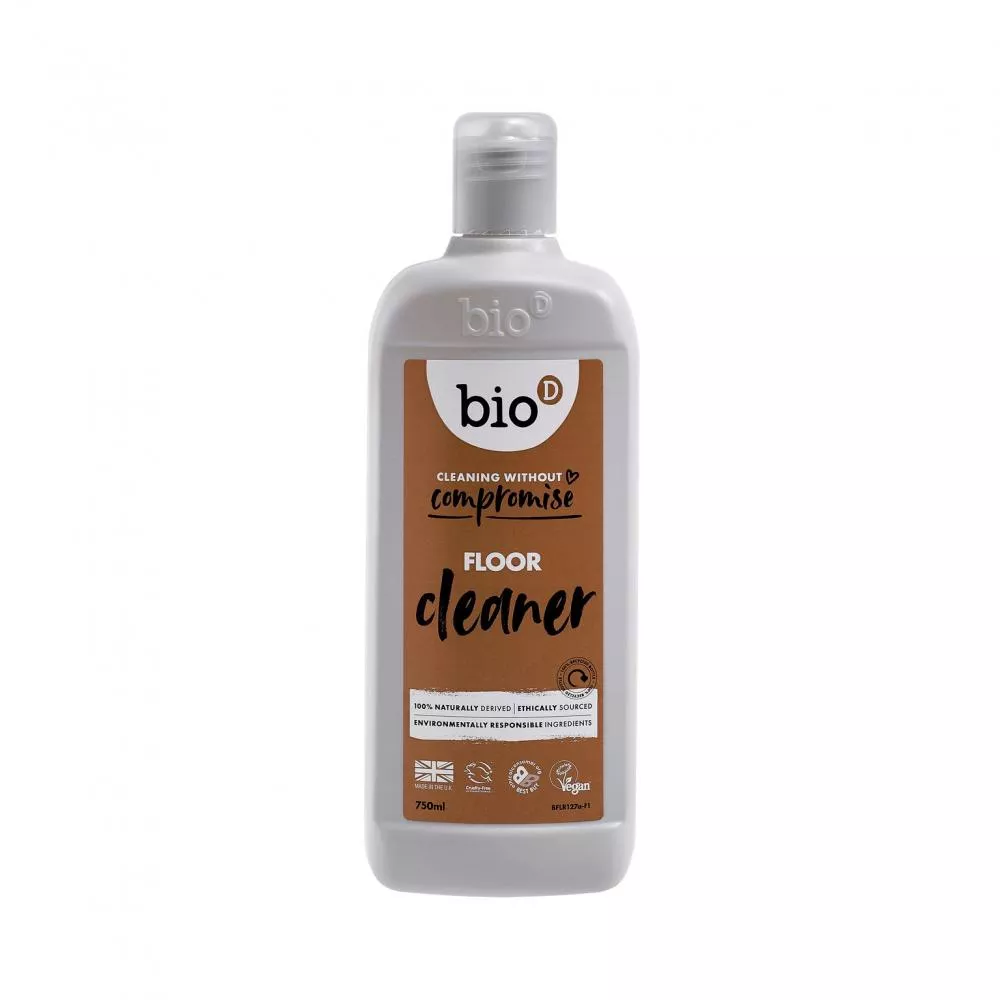 Bio-D Čistič na podlahy a parkety s lněným olejem (750 ml)