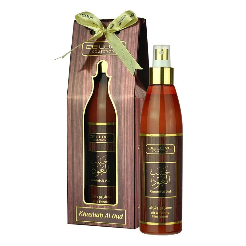 Khashab Al Oud Osvěžovač vzduchu a textilií (Luxusní kolekce) Novinka 250 ml