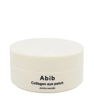 Abib Collagen Eye Patch hydrogelové polštářky pod oči s kolagenem a extraktem z růže z Jericha 60 ks
