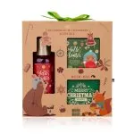 Hello Winter Gingerbread & Cranberry Bath Set + Music Box