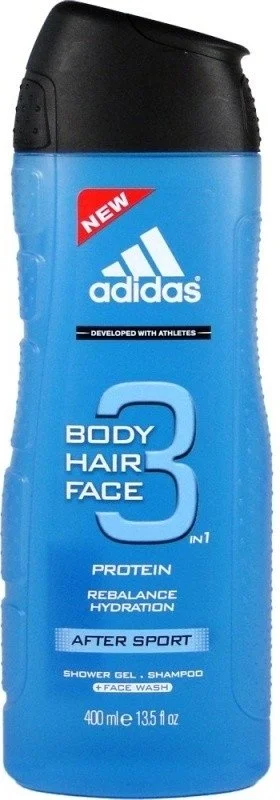 Adidas After Sport 3in1 sprchový gel pro muže