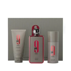 Afnan 9 pm Rebel 100 ml + tělový sprej 150 ml + SG parfémovaná voda unisex