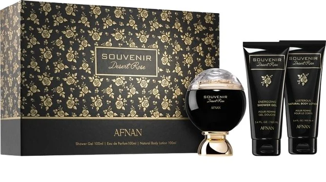 Souvenir Desert Rose U 100 ml + tělové mléko 100 ml + sprchový gel parfémovaná voda