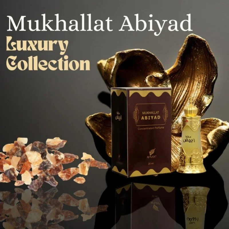 Mukhalat Abiyad parfémový olej unisex 20 ml