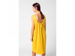 SKFK Aizane Women Dress Yellow Curry