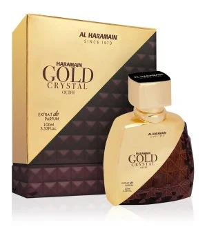Al Haramain Gold Crystal Oudh parfémový extrakt unisex