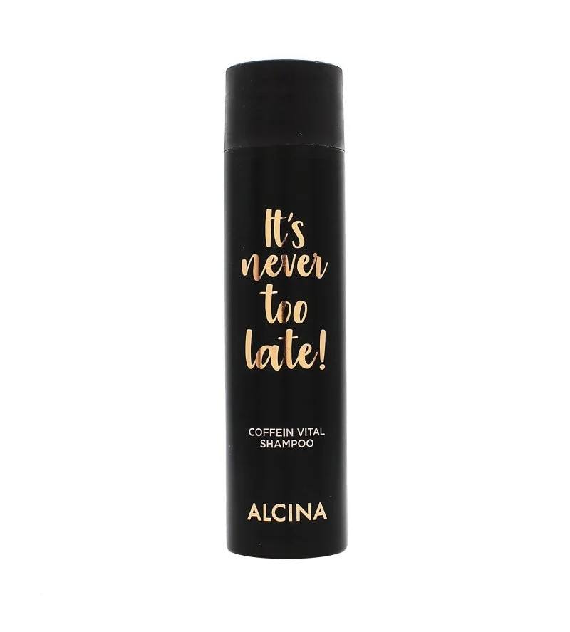 It's Never Too Late kofeinový šampon pro posílení vlasů 250 ml
