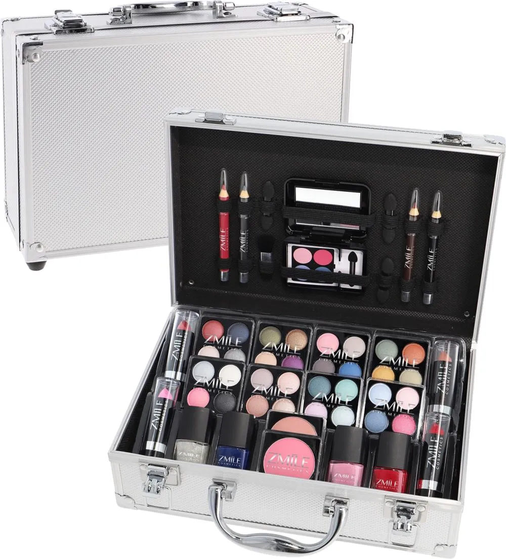 All About Beauty Train Case Complete Makeup Palette