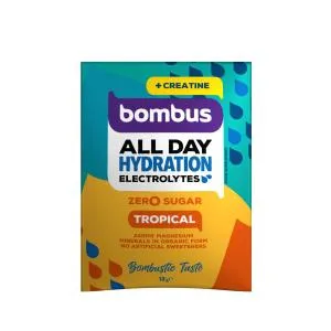 Bombus All Day Hydration Tropical elektrolytický nápoj s kreatinem 12 g