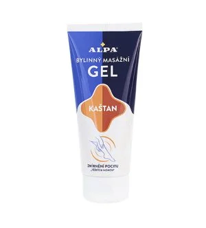 Alpa Chestnut bylinný masážní gel