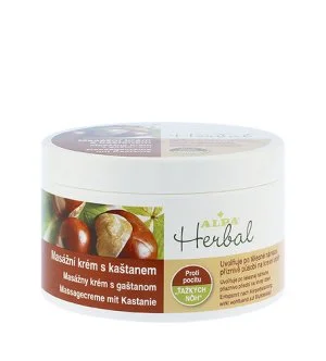Alpa Herbal masážní krém s kaštanem