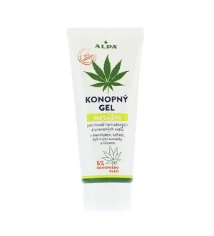 Alpa Cannabis Massage Gel masážní