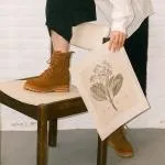 Perky Ankle Boot Rustic Caramel