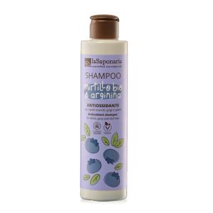 Antioxidační šampon na šedivé vlasy s BIO borůvkou a argininem 200 ml