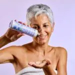 laSaponaria Antioxidační šampon na šedivé vlasy s BIO borůvkou a argininem 200 ml
