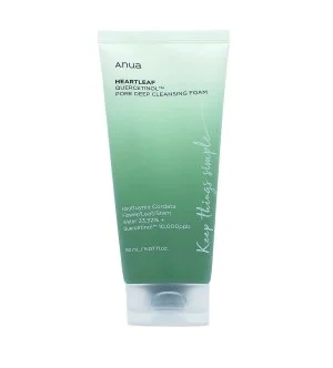 Anua Heartleaf Quercetinol Pore Deep Cleansing Foam čistící pěna na ucpané póry