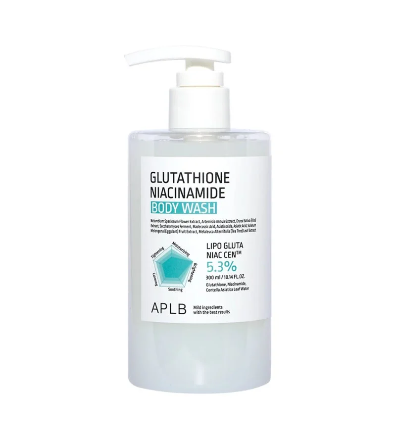 Glutathione Niacinamide Body Wash hydratačně-rozjasňující sprchový gel 300 ml