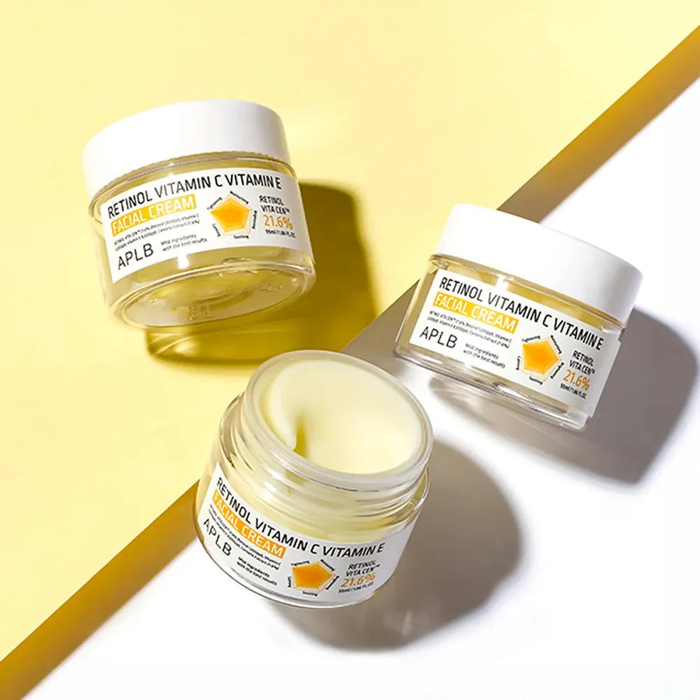 Retinol Vitamin C Vitamin E Facial Cream anti-age pleťový krém 55 ml
