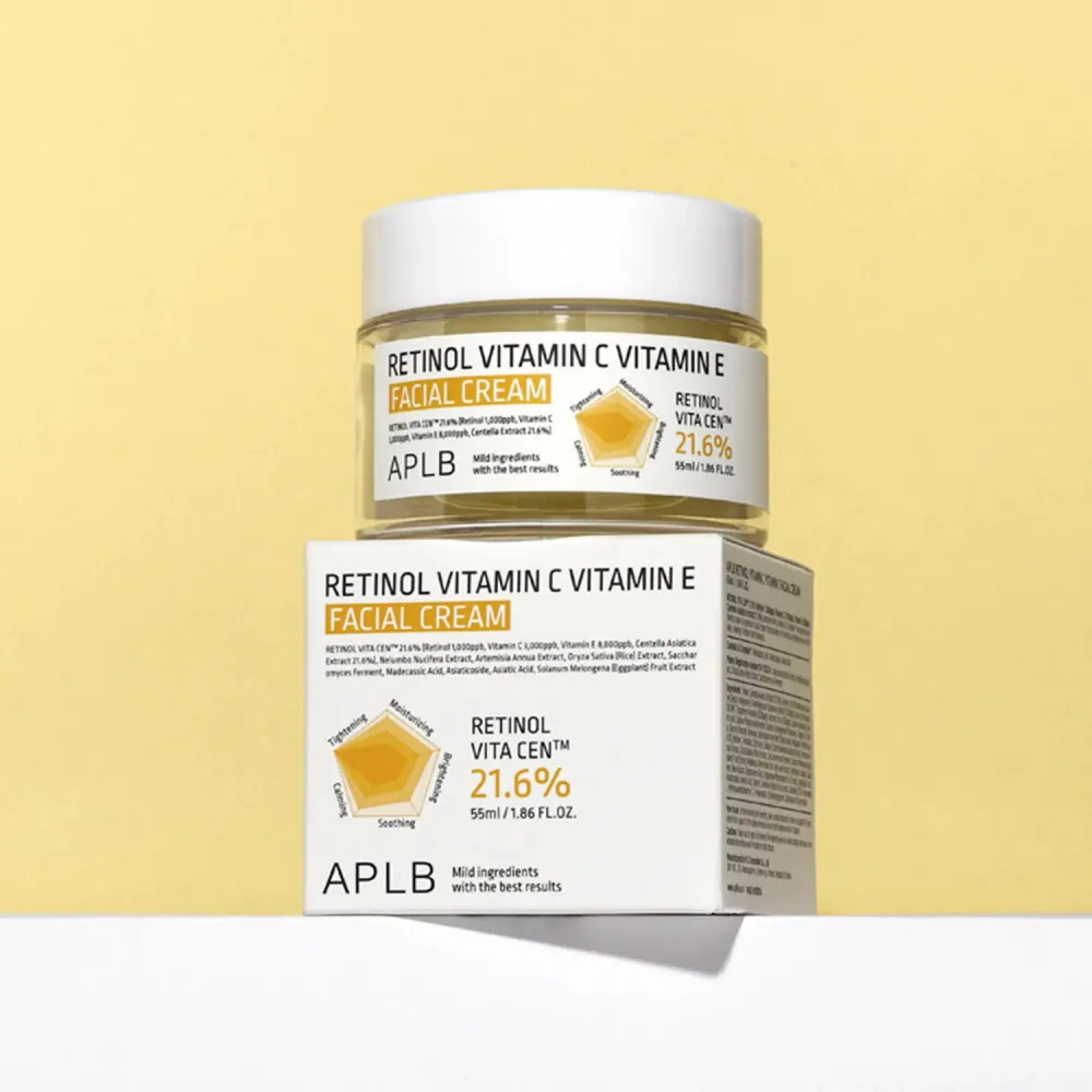 Retinol Vitamin C Vitamin E Facial Cream anti-age pleťový krém 55 ml