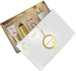 Club de Nuit Milestone dárková sada – parfémovaná voda 30 ml + parfém na vlasy 55 ml + mýdlo 130 g + tělový sprej 50 ml