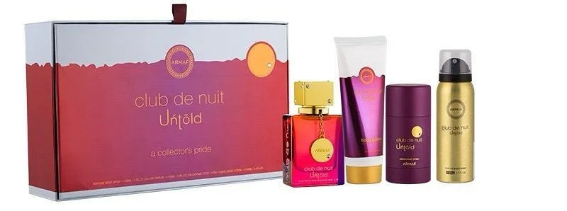 Club de Nuit Untold Sada - parfémovaná voda 105 ml + tělový sprej 50 ml + tuhý deodorant 75 g + tělové mléko 100 ml