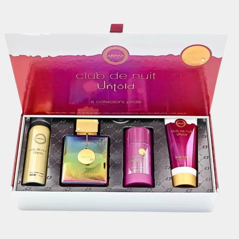 Club de Nuit Untold Sada - parfémovaná voda 105 ml + tělový sprej 50 ml + tuhý deodorant 75 g + tělové mléko 100 ml