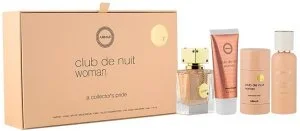 Armaf Club de Nuit Woman dárková sada – parfémovaná voda 30 ml + vlasová mlha 55 ml + tuhý deodorant 75 g + krém na ruce 50 ml
