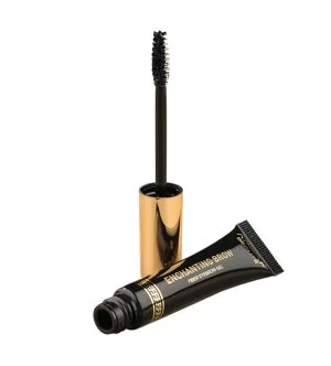 Armaf Beauté Enchanting Brow Fiber Eyebrow Gel fixační gel na obočí 7,6 g 01 Ebony