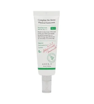 Axis-y Complete No-Stress Physical Sunscreen V.3 minerální opalovací krém SPF 50+ PA++++