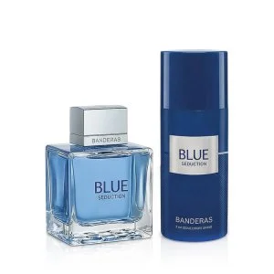 Banderas Blue Seduction for Men 100 ml + DEO ve spreji toaletní voda pro muže