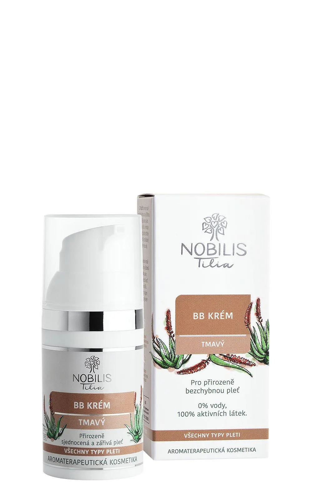 Nobilis Tilia BB krém s Aloe vera tmavý 30ml