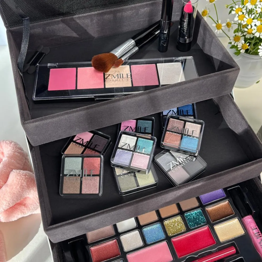 Beauty Case Velvety Limited Grey Case