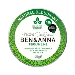 Ben & Anna Krémový deodorant Perská limetka (45 g)