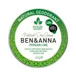 Ben & Anna Krémový deodorant Perská limetka (45 g)