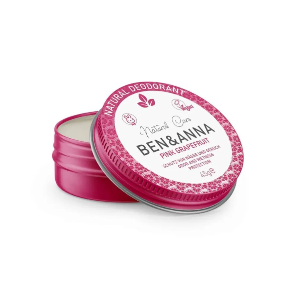 Ben & Anna Krémový deodorant Růžový grapefruit (45 g)