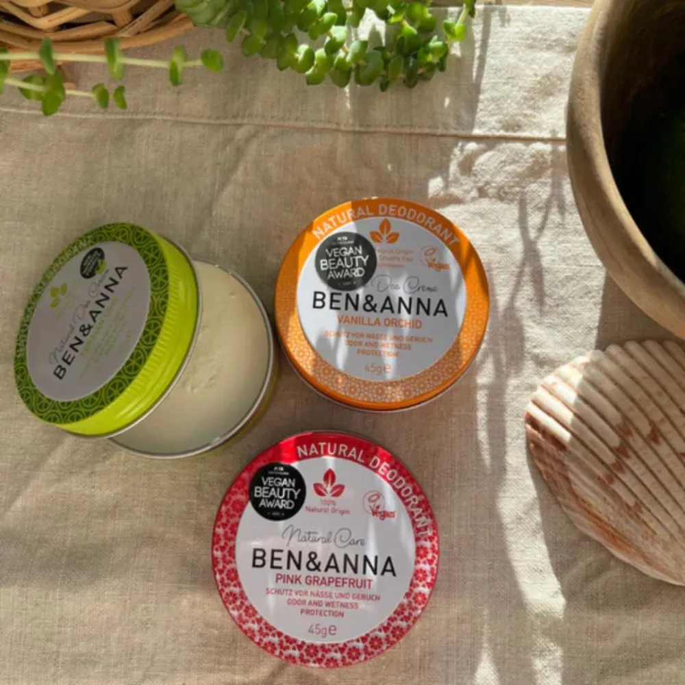 Ben & Anna Krémový deodorant Vanilková orchidej (45 g)