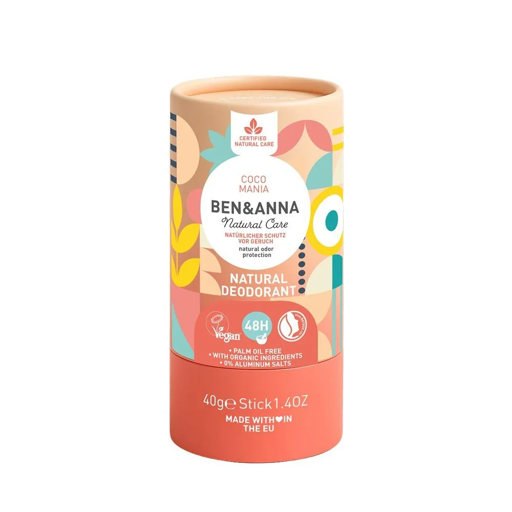 Ben & Anna Tuhý deodorant (40 g) - Kokos