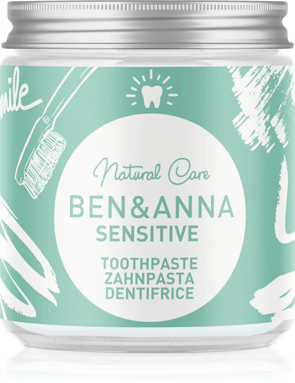 Ben & Anna Zubní pasta pro citlivé zuby Sensitive (100 ml)