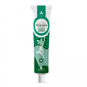 Ben & Anna Zubní pasta s fluoridem (75 ml) - Spearmint - se svěží mátou