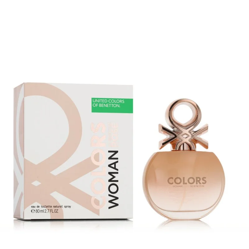 Colors de Benetton Rose toaletní voda pro ženy 80 ml