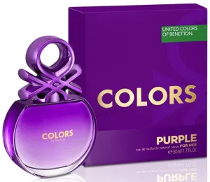 Benetton Colors de Benetton Purple toaletní voda pro ženy 80 ml