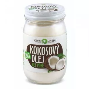 Purity Vision Bio Kokosový olej bez vůně 420 ml