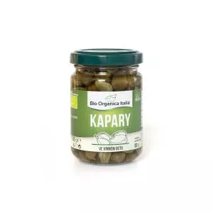 Bio organica Italia Kapary v octu 140 g BIO   BIO ORGANICA ITALIA