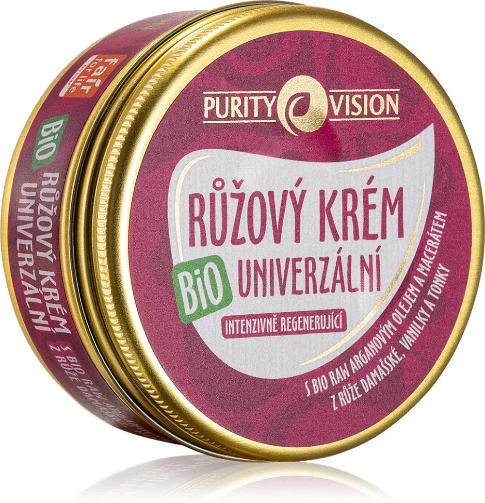 Purity Vision Bio Růžový krém univerzální 70 ml