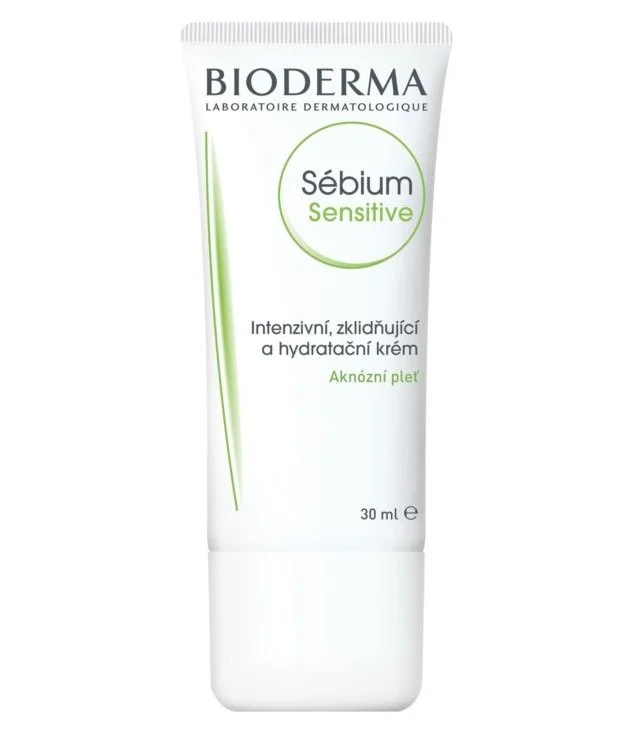 Sébium Sensitive intenzivní zklidňující a hydratační krém pro aknózní pleť 30 ml